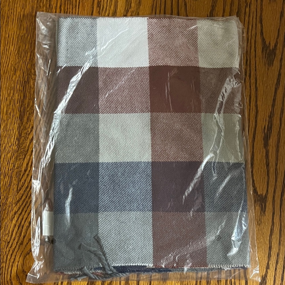 Clara Clark Checkered Scarf